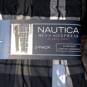 Nautical Men's Sleepwear Fleece Pant 2 Pack